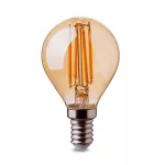 4W P45 Żarówka LED Filament / Klosz Bursztynowy / Barwa:2200K / Trzonek:E14