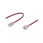 Złączka do taśm LED 10mm / zasilająca z przewodem / IP20
