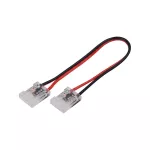 Złączka do taśm LED COB 1mm / kątowa z przewodem / IP20