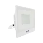 50W Naświetlacz LED SMD z czujnikiem ruchu i mufą kablową / Chip SAMSUNG / Barwa:4000K / Obudowa: Biała