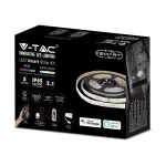 40W Zestaw Taśma LED z zasilaczem i pilotem / Kompatybilny z Amazon Alexa i Google Home / Barwa: RGB+3w1/ Wtyczka EU / IP64