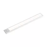 2.5W Oprawa pod szafkowa na baterie z czujnikiem ruchu 60cm / Barwa:3000K / IP20 / Obudowa: Srebrna / Ładowanie USB