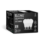 15W A65 Żarówka LED / Barwa:3000K Trzonek: E27 / Opakowanie: 3szt.