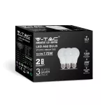 10.5W A60 Żarówka LED / Barwa:3000K / Trzonek:E27 / Opakowanie: 3szt.