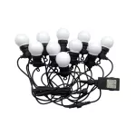5W Girlanda LED / Długość: 5mb / Ilość żarówek: 10x0,5 / Barwa:3000K