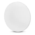 12W Plafon LED DOME / Średnica: 230 / Klosz: Efekt gwiazdek / Barwa:3w1