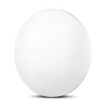 12W Plafon LED DOME / Średnica: 230 / Klosz: Mleczny / Barwa:3w1