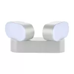 10W Lampa ścienna LED / Barwa:3000K / Obudowa: Biała