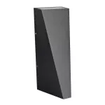 4W Lampa ścienna LED / Barwa:3000K / Obudowa: Czarna