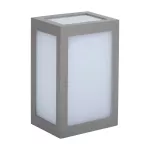 12W Lampa ścienna LED / Barwa:4000K / Obudowa: Szara