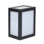 12W Lampa ścienna LED / Barwa:4000K / Obudowa: Czarna