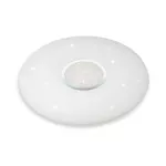 30W/60W/30W Dekoracyjny plafon LED / Barwa: 3w1 / Ściemniany / Klosz z efektem diamentu