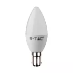 5.5W C35 Żarówka LED / Chip SAMSUNG / Barwa:3000K / Trzonek:B15