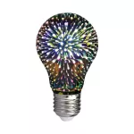 3W A60 Żarówka LED Filament 3D / Barwa:3000K / Trzonek:E27