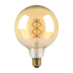 5W G125 Żarówka LED Filament Globe / Barwa:1800K / Klosz: Bursztynowy / Trzonek: E27