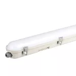 48W Lampa hermetyczna 150cm / Chip Samsung / Klosz Mleczny / Klipsy: stal nierdzewny / Barwa:6500K