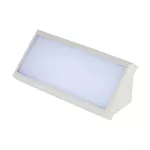 12W Lampa ścienna LED / Ukośna / Barwa:4000K / Obudowa: Biała