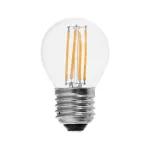4W G45 Żarówka LED Filament / Barwa:3000K / Ściemniana - 3 stopnie / Trzonek:E27