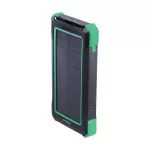 Power Bank / Ładowanie solarne / 10000mAh / Czarny