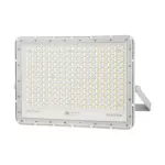 30W Solarny naświetlacz LED z czujnikiem zmierzchu / Panel z przewodem: 3m / Pilot / Bateria 20000mAh/ Barwa:6400K / Obudowa: Biała