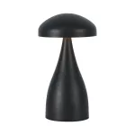 Lampka nocna LED zasilana bateryjnie / Wysokość:22cm / Bateria 1800mAh / Ściemnianie przez dotyk / Barwa:3w1 / Obudowa: Czarna