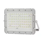 15W Solarny naświetlacz LED z czujnikiem zmierzchu / Panel z przewodem: 3m / Pilot / Bateria 12000mAh/ Barwa:4000K / Obudowa: Biała