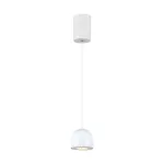 Lampa Wisząca LED / Włącznik dotykowy / Barwa: 3000K / Obudowa: Biała