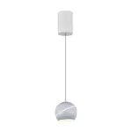 Lampa Wisząca LED / Włącznik dotykowy / Barwa: 3000K / Obudowa: Biała