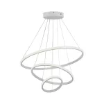 Dekoracyjna Lampa Wisząca LED / Barwa: 3000K / Obudowa: Biała