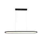 Lampa wisząca LED (80*100CM) / Barwa: 3000K / Obudowa: Czarna