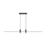 Lampa wisząca LED (80*100CM) / Barwa: 3000K / Obudowa: Czarna