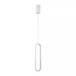 Lampa wisząca LED (40CM) / Barwa: 4000K / Obudowa: Biała