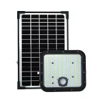 30W Naświetlacz solarny LED 4800LM / Bateria: Lithium Battery 6.4V 6000mA / Barwa: 6000K / Kolor: Czarny