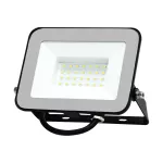 30W Naświetlacz LED SMD / Chip SAMSUNG / Barwa: 4000K / Obudowa: Czarna / Przewód: 1m