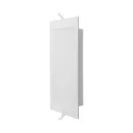 12W Panel LED Podtynkowy / Barwa:6500K / Kształt: Kwadratowy / Biały