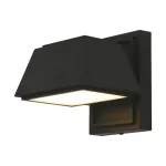 15W Lampa ścienna LED (L16*W16.5*H16.4mm) / Barwa: 4000K / Obudowa: Czarna
