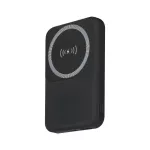 Power Bank Magnetyczny kompatybilny z iPhone 12 i wyższymi modelami / Kolor: Czarny / 10000mah