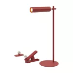 3W Magnetyczna Lampa Biurkowa LED / Barwa: 4000K / Obudowa: Czerwona