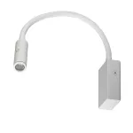 3W Hotelowa lampa Ścienna LED) / Barwa: 3000K / Kolor: Biały