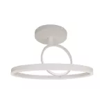 38W Sufitowa lampa LED / Wymiary:500x200mm / Barwa: 3000K / Obudowa: Biała