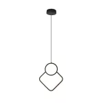 12W Sufitowa lampa LED / Wymiary:280x1800mm / Barwa: 4000K / Obudowa: Czarna /