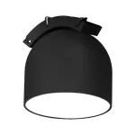 12W Lampa LED na elastyczny szynoprzewód MAGNETIC / Barwa: 3000K / Obudowa: Czarna