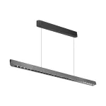 36W Zwieszana Lampa Liniowa LED Raster / Chip SAMSUNG / Barwa:3w1 / Obudowa: Szara