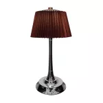 1.5W Lampa Biurkowa LED / Barwa: 3w1 / Chrom + Brązowy