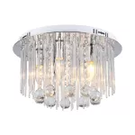 Dekoracyjna lampa sufitowa LED kryształowa - D400 - E14