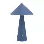 3W Lampka nocna LED zasilana bateryjnie/ Ściemnianie przez dotyk / Bateria 4000mAh / Barwa:3w1 / Obudowa: Niebieski