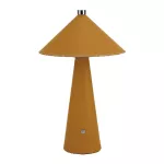 3W Lampka nocna LED zasilana bateryjnie/ Ściemnianie przez dotyk / Bateria 4000mAh / Barwa:3w1 / Obudowa: Żółty