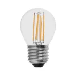 6W G45 Filament / Klosz Transparentny/ Barwa:3000K / Trzonek: E27
