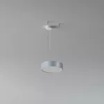ABA T 307 wisząca LED, 350mA 11W/2084lm/830, 230V, srebrny aluminiowy (mat struktura) RAL 9006