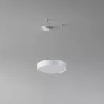 ABA T 407 wisząca LED, 700mA 22W/4140lm/830, 230V, biały sygnałowy (mat struktura) RAL 9003